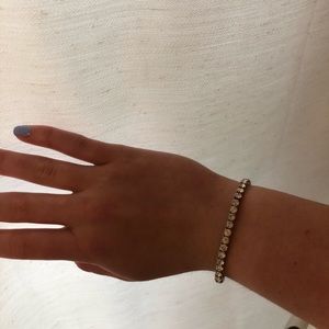 Swarovski Clear Crystal Tennis Bracelet